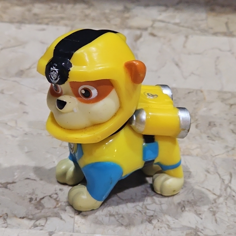 Paw Patrol Sea RUBBLE Figure Replacement From Transforming Sea Vehicle